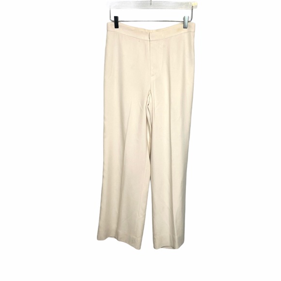 Lauren Ralph Lauren Pants - Lauren Ralph Lauren Silk Ivory Lined Trousers 6P